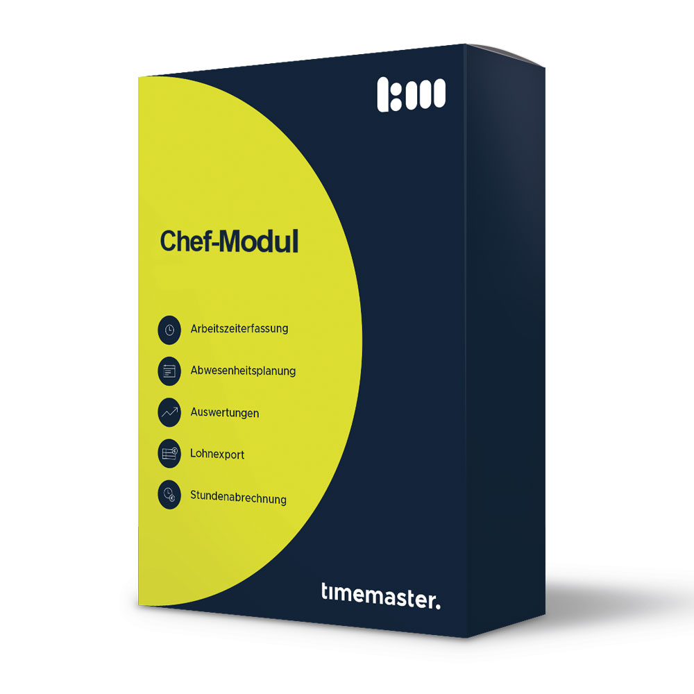 Timemaster Chef-Modul