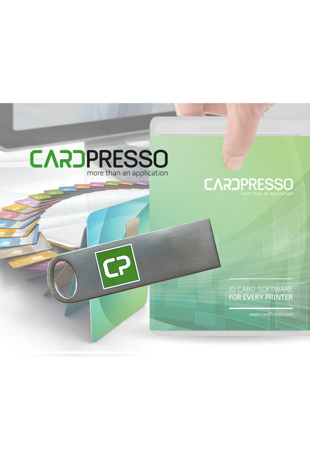 CardPresso Kartendrucksoftware USB-Stick
