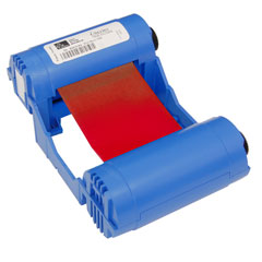 Farbband rot für Zebra P1XX Kartendrucker