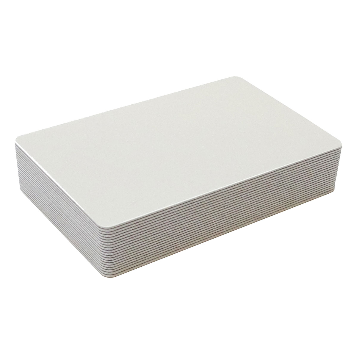 Blanko-Plastikkarten "Rapid" weiß, 0.76mm