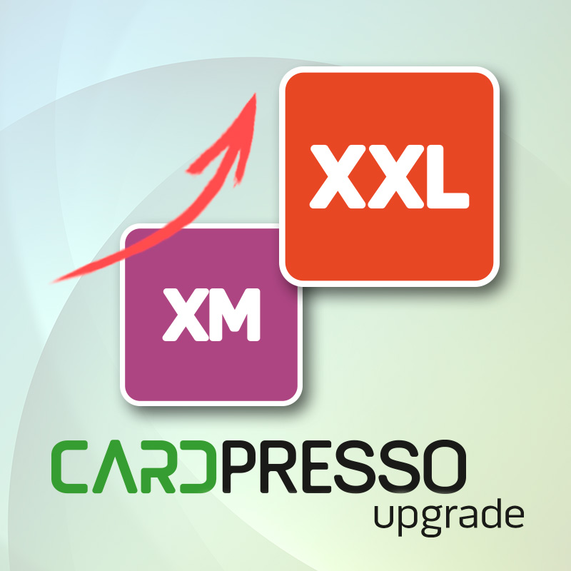 cardPresso Upgrade XM auf XXL