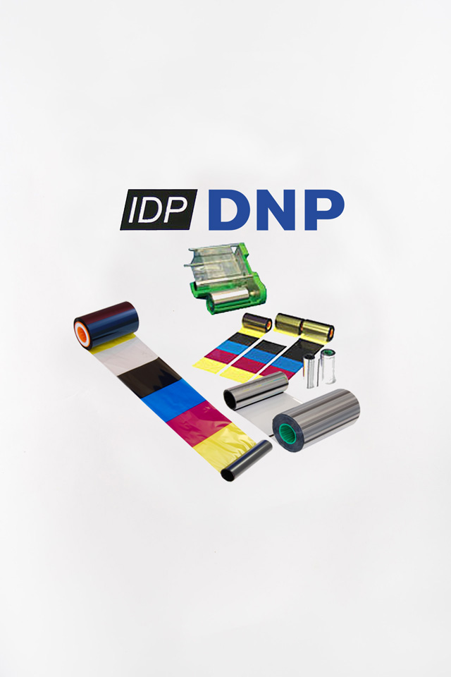 Verbrauchsmaterial für IDP/DNP Kartendrucker