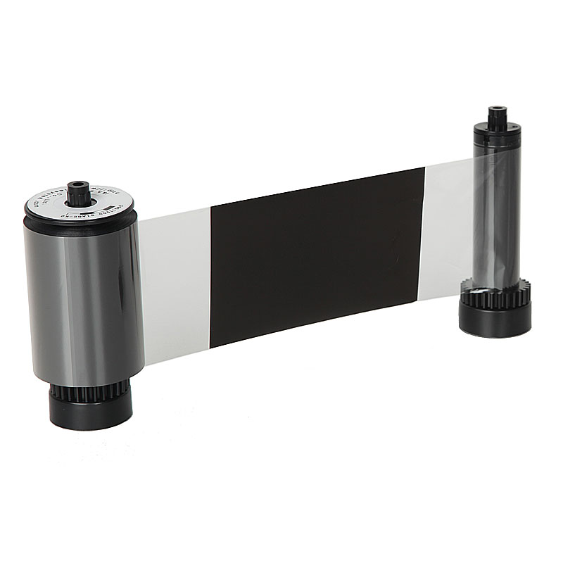 Schwarzes Thermotransferband mit Overlay (KO) für SMART30/50, Smart, Smart-Lite Kartendrucker