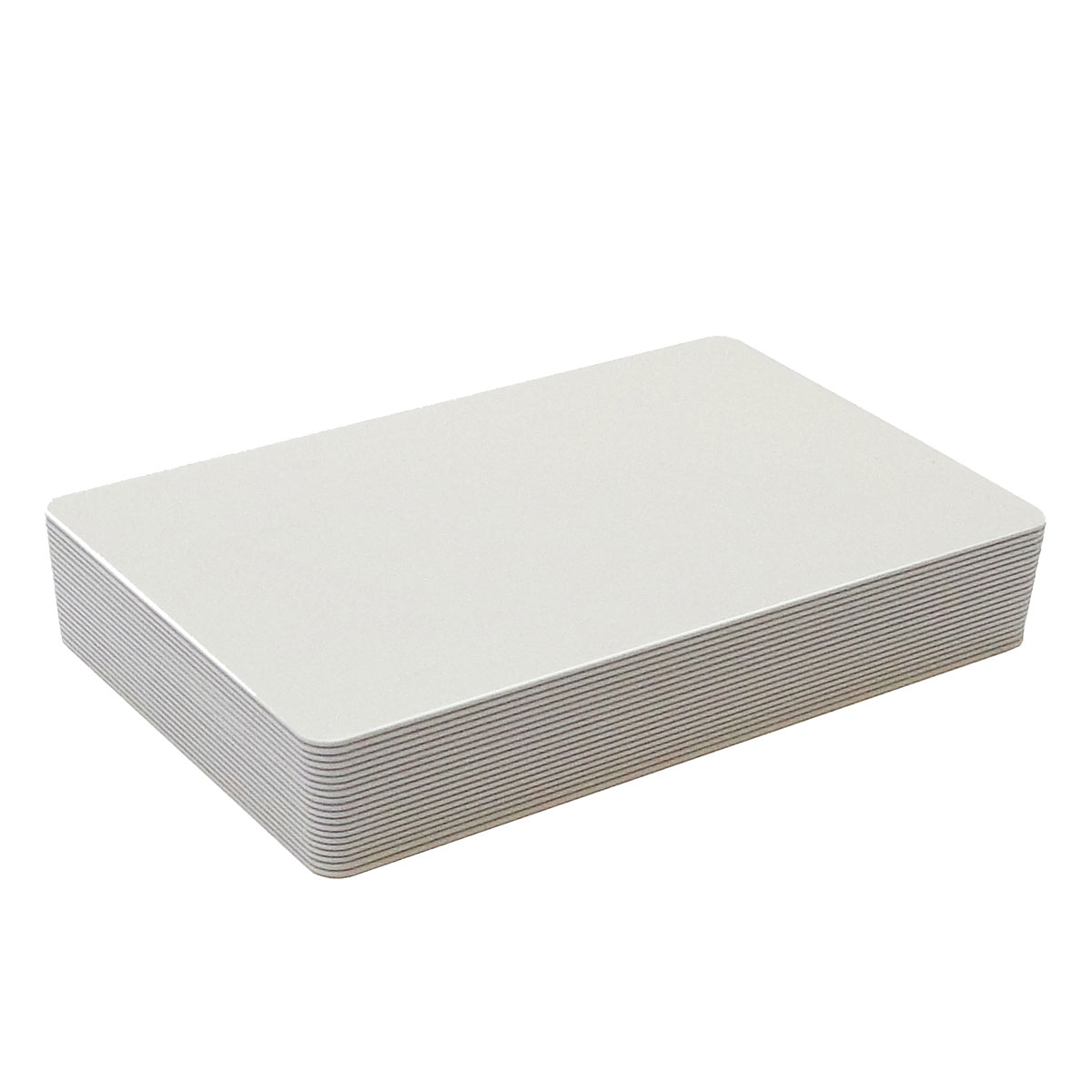 Blanko-Dünnplastikkarten weiß, 0.5mm