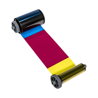 4-Farb-Folie inkl. Overlay und zweiter Schwarz-Zone (YMCKOK) für SMART-31D/51D